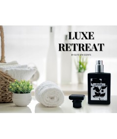 Luxe Retreat  - Spray Essential oil. 1oz Bottle. Luxurious Sandalwood & Blue Sage oil blend Spa scent.