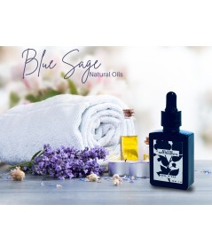 Luxe Retreat - Diffuser Essential oil.  1oz bottle. Luxurious Sandalwood & Blue Sage oil blend Spa scent.